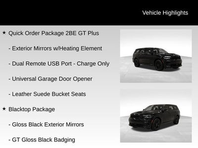 2022 Dodge Durango GT Plus RWD