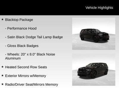 2022 Dodge Durango GT Plus RWD