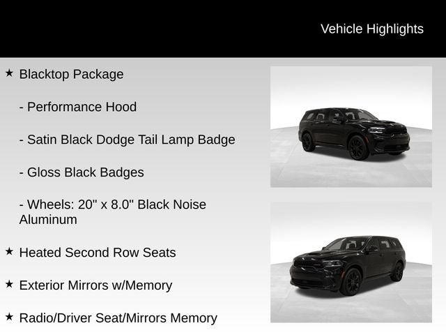 2022 Dodge Durango GT Plus RWD