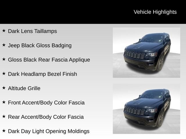 2020 Jeep Grand Cherokee Altitude 4x2