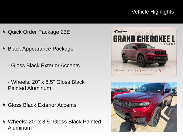2024 Jeep Grand Cherokee L Limited 4x2