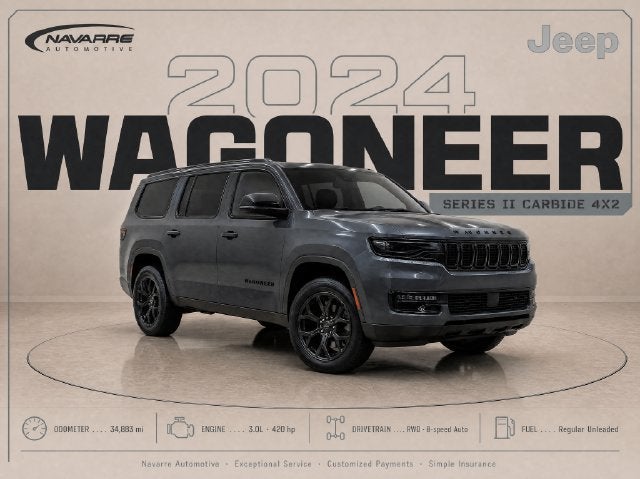 2024 Jeep Wagoneer Series II Carbide 4x2