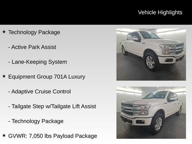 2019 Ford F-150 Platinum
