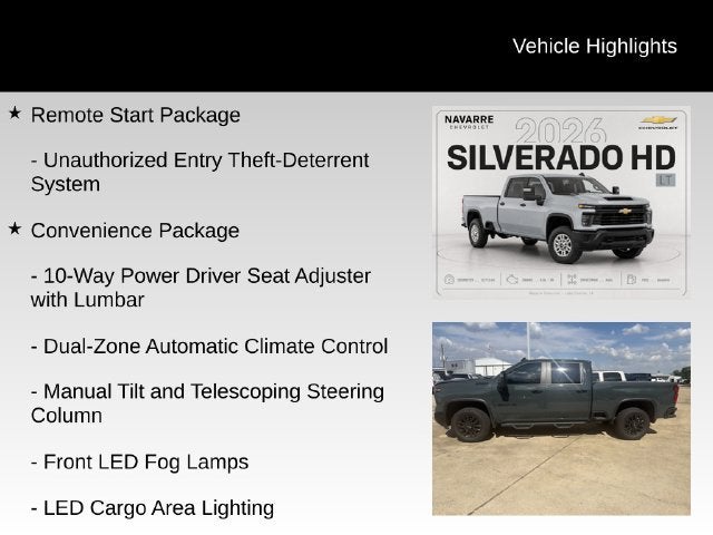 2026 Chevrolet Silverado 2500 HD LT