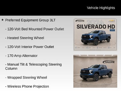 2024 Chevrolet Silverado 2500 HD ZR2