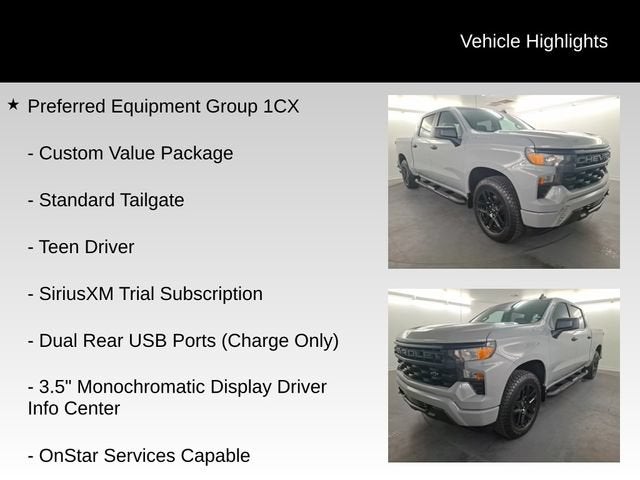 2025 Chevrolet Silverado 1500 Custom