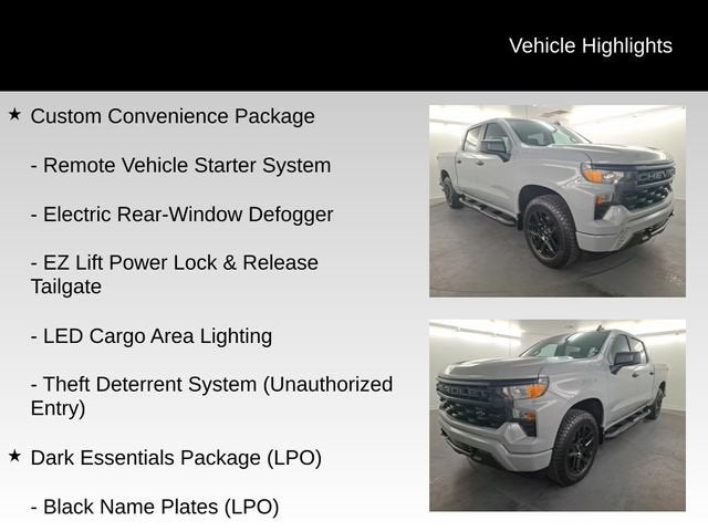 2025 Chevrolet Silverado 1500 Custom