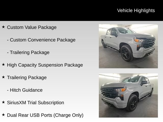 2025 Chevrolet Silverado 1500 Custom
