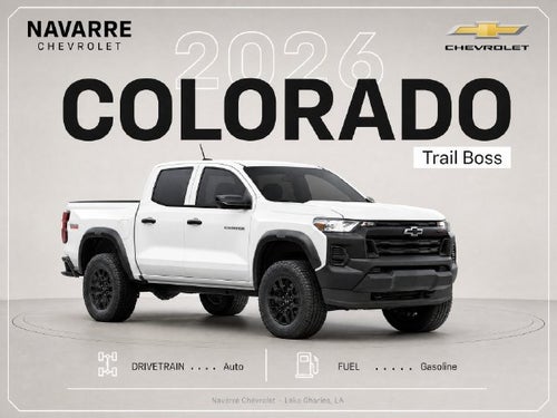 2026 Chevrolet Colorado Trail Boss