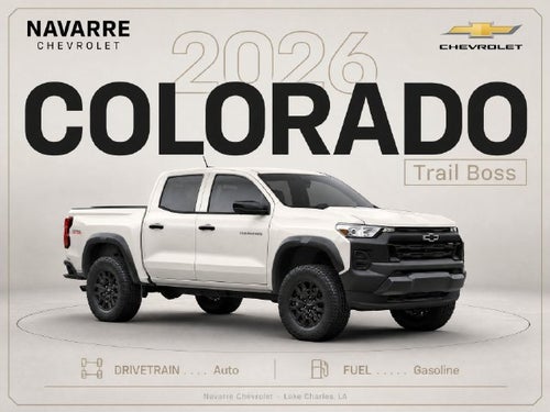 2026 Chevrolet Colorado Trail Boss