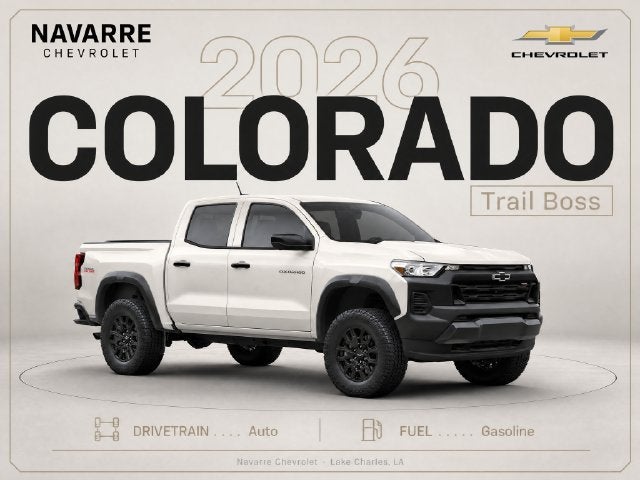2026 Chevrolet Colorado Trail Boss