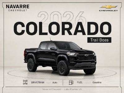 2026 Chevrolet Colorado Trail Boss