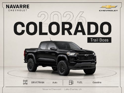2026 Chevrolet Colorado Trail Boss