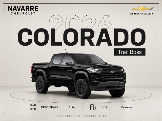 2026 Chevrolet Colorado Trail Boss