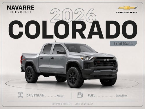 2026 Chevrolet Colorado Trail Boss