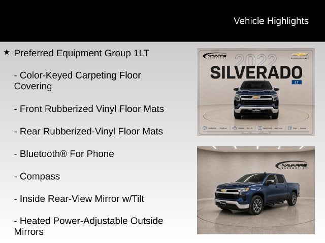 2022 Chevrolet Silverado 1500 LT