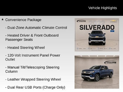 2022 Chevrolet Silverado 1500 LT