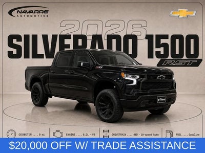 2026 Chevrolet Silverado 1500 RST