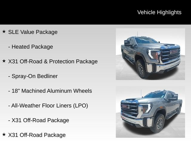 2024 GMC Sierra 2500 HD SLE