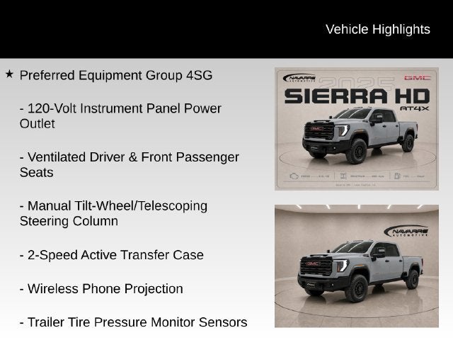 2025 GMC Sierra 2500 HD AT4X