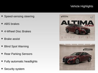 2024 Nissan Altima SV FWD