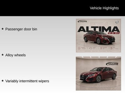 2024 Nissan Altima SV FWD