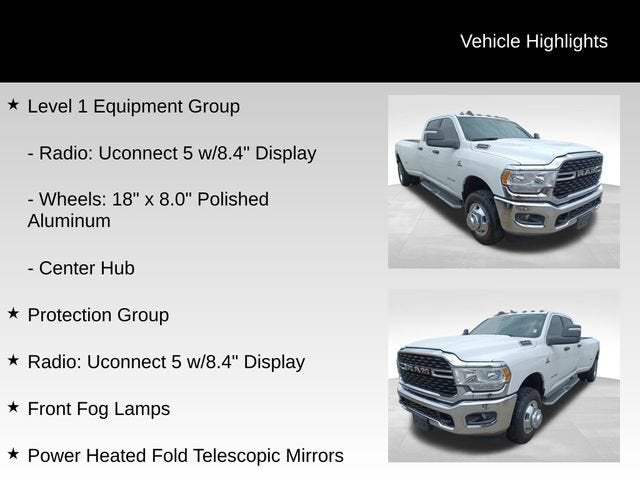 2024 RAM 3500 Big Horn Crew Cab 4x4 8' Box