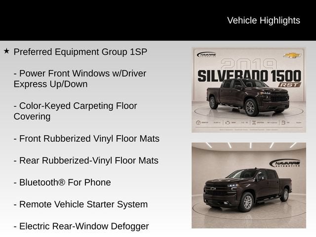 2019 Chevrolet Silverado 1500 RST