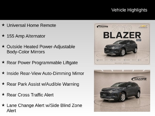 2019 Chevrolet Blazer 4DR FWD LT