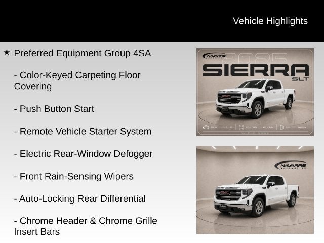 2025 GMC Sierra 1500 SLT