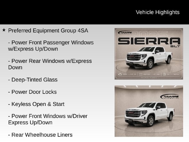 2025 GMC Sierra 1500 SLT