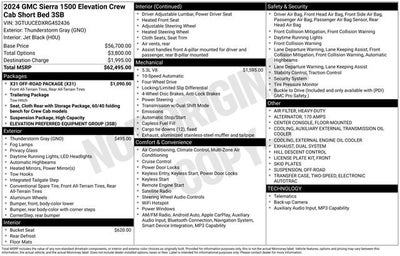 2024 GMC Sierra 1500 Elevation