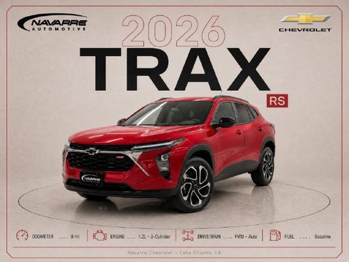 2026 Chevrolet Trax 2RS