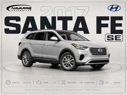2017 Hyundai Santa Fe SE