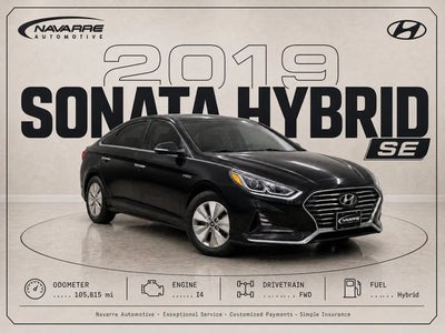 2019 Hyundai Sonata Hybrid SE