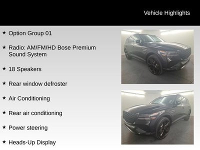 2026 Genesis GV80 3.5T Prestige Black AWD