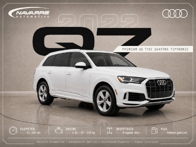 2022 Audi Q7 Premium 55 TFSI quattro Tiptronic