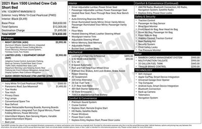 2021 RAM 1500 Base