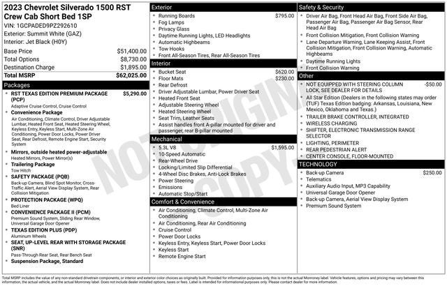 2023 Chevrolet Silverado 1500 RST