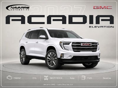 2027 GMC Acadia Elevation