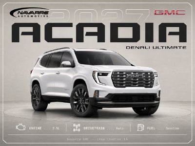 2027 GMC Acadia Denali Ultimate