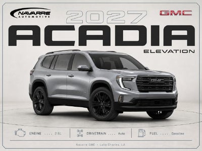 2027 GMC Acadia Elevation