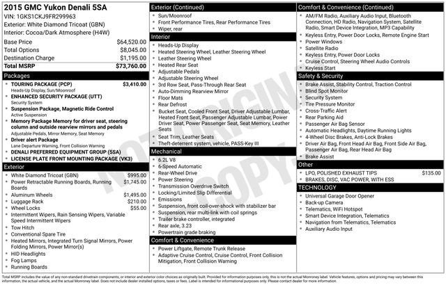 2015 GMC Yukon Denali