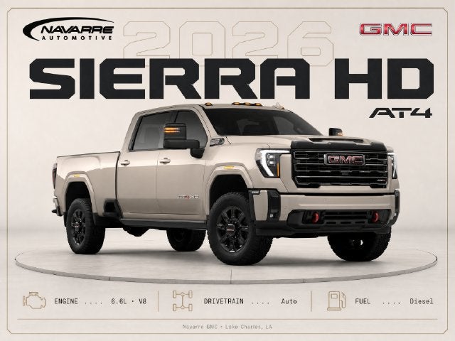 2026 GMC Sierra 2500 HD AT4