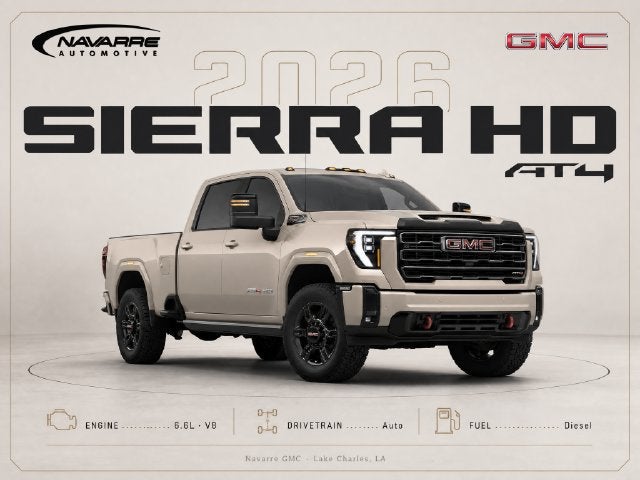 2026 GMC Sierra 2500 HD AT4