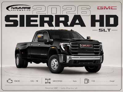 2026 GMC Sierra 3500 HD SLT DRW
