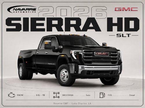 2026 GMC Sierra 3500 HD SLT DRW