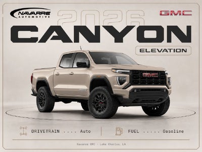 2026 GMC Canyon Elevation