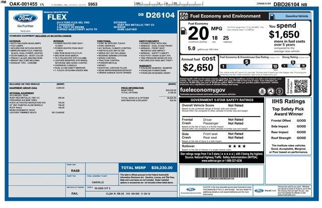 2013 Ford Flex SEL