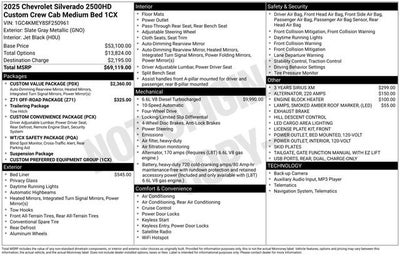 2025 Chevrolet Silverado 2500 HD Custom